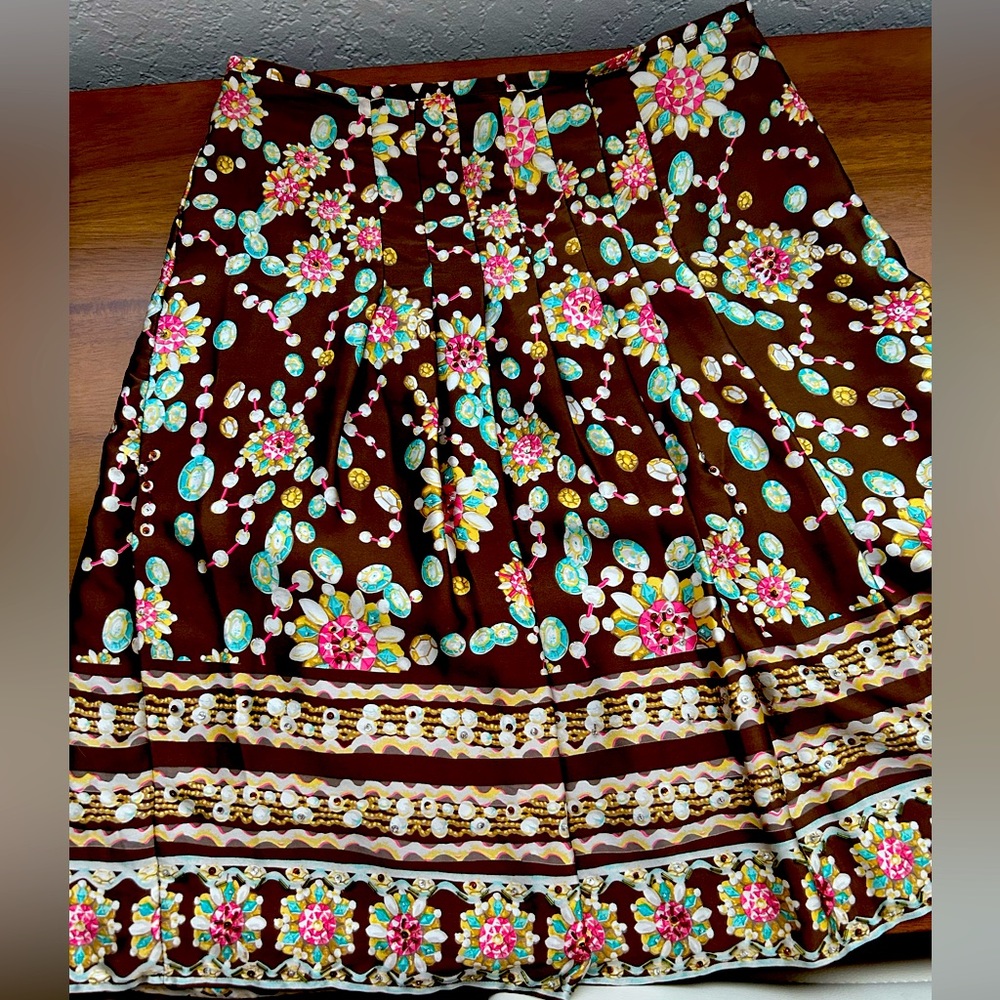 Silk skirt